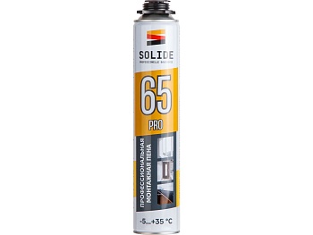 Пена монтажная проф. "SOLIDE" Foam Pro 65 750 мл