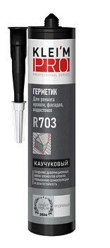 Герметик каучуковый KLEI`MPRO прозрачный 300 мл