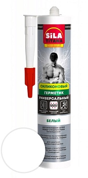 Герметик "SilaTitana" силиконовый универс. белый 260 мл