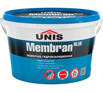 Гидроизоляция BlueMembran 4 кг Юнис