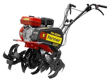 Мотокультиватор бензиновый FERMER FM-633M (7.5 л.с., шир. 85 см, без ВОМ, передач 1+1)