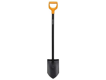 Лопата штыковая c круглым лезвием FISKARS Solid (1066717)